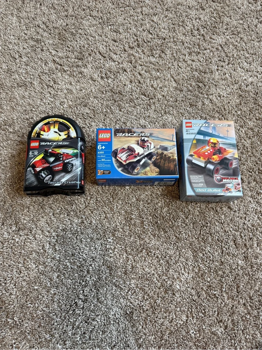 LEGO Racers VTG Building Sets Lot of 3 NEW 4582 8350 8130 Unopened Cars Vehicles